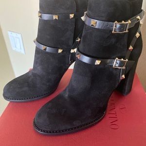 valentino suede boots